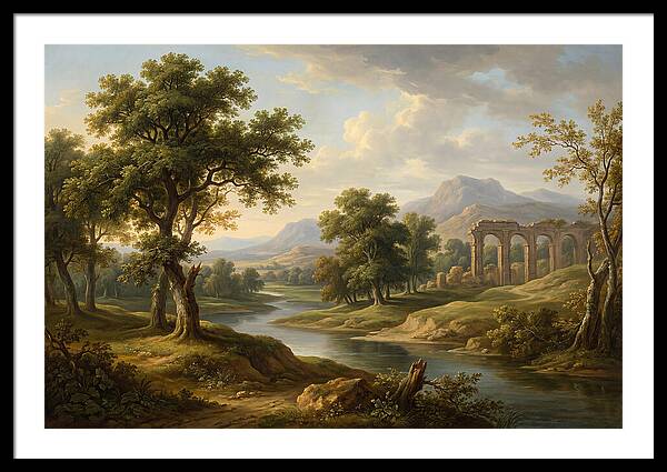 Mural Landscape Serenity