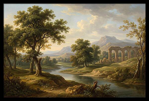 Mural Landscape Serenity