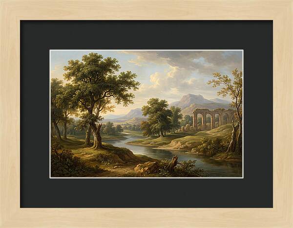 Mural Landscape Serenity