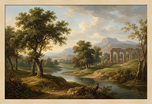 Mural Landscape Serenity
