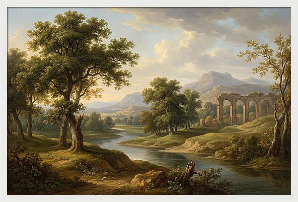 Mural Landscape Serenity