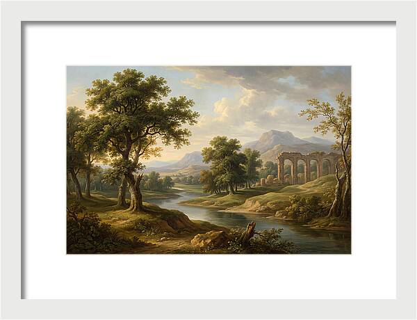 Mural Landscape Serenity