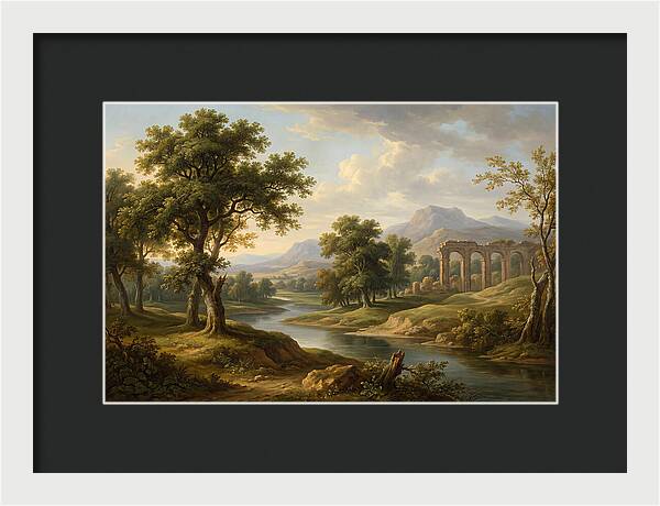 Mural Landscape Serenity