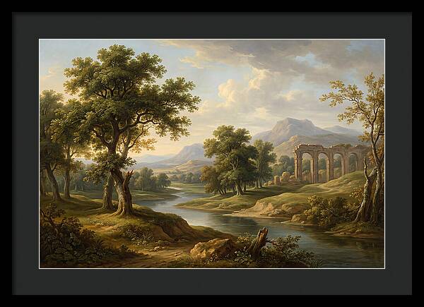Mural Landscape Serenity