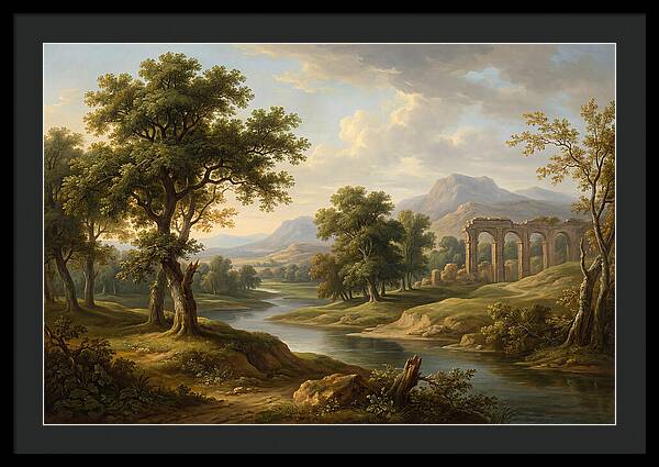 Mural Landscape Serenity