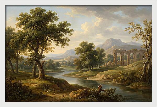 Mural Landscape Serenity