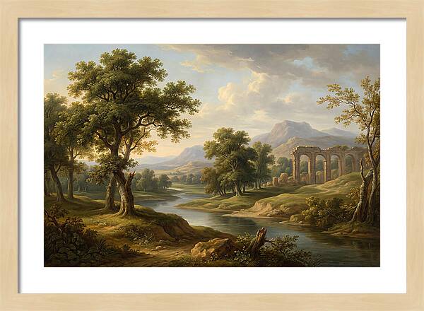 Mural Landscape Serenity