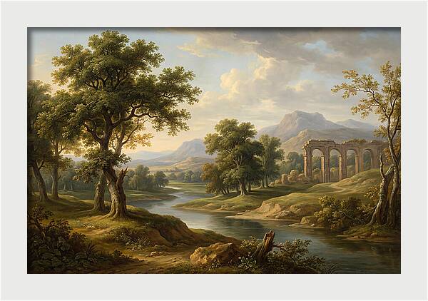 Mural Landscape Serenity
