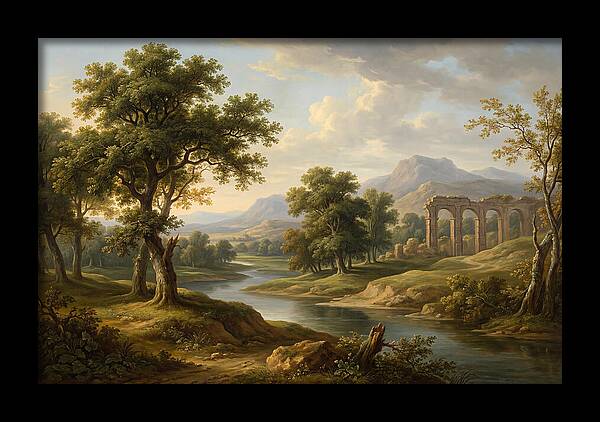 Mural Landscape Serenity