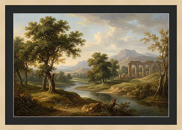 Mural Landscape Serenity