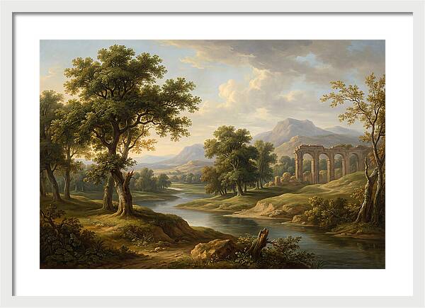 Mural Landscape Serenity