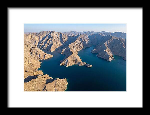 Musandam Peninsula Aerial View