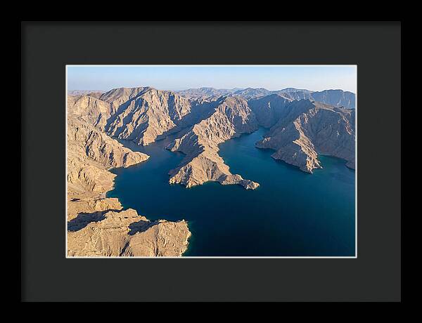 Musandam Peninsula Aerial View