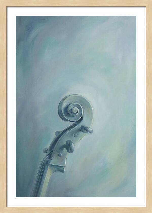 Musical Elegance In Blue