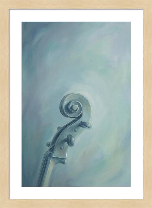 Musical Elegance In Blue