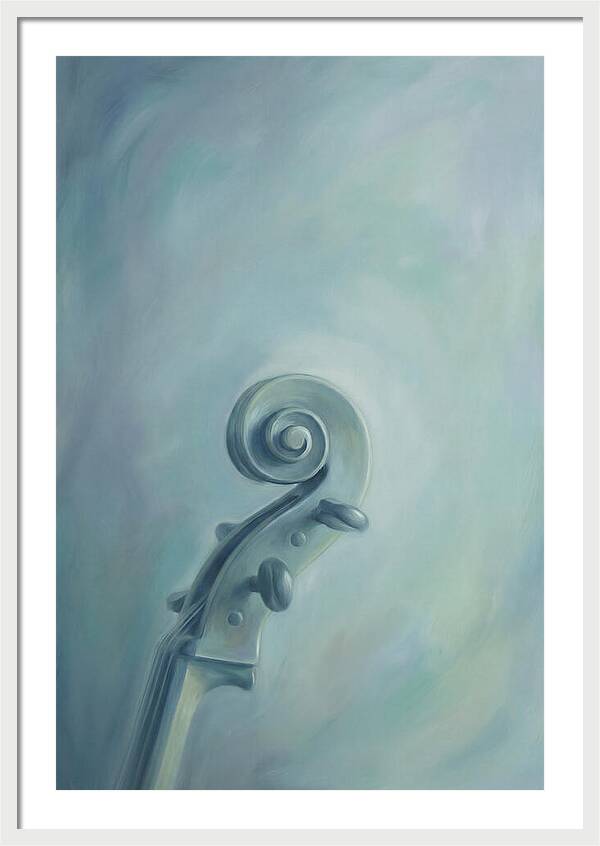 Musical Elegance In Blue