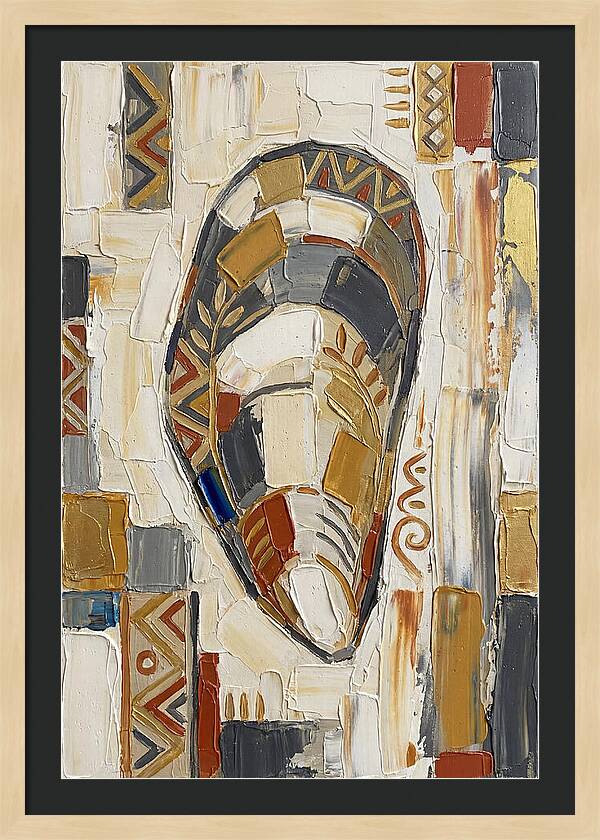Mussel Shell Mosaic