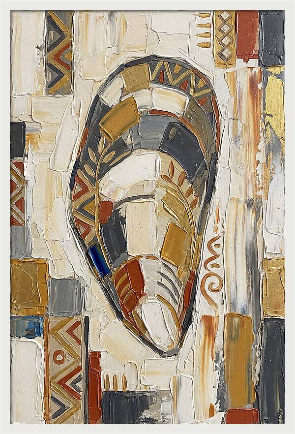 Mussel Shell Mosaic