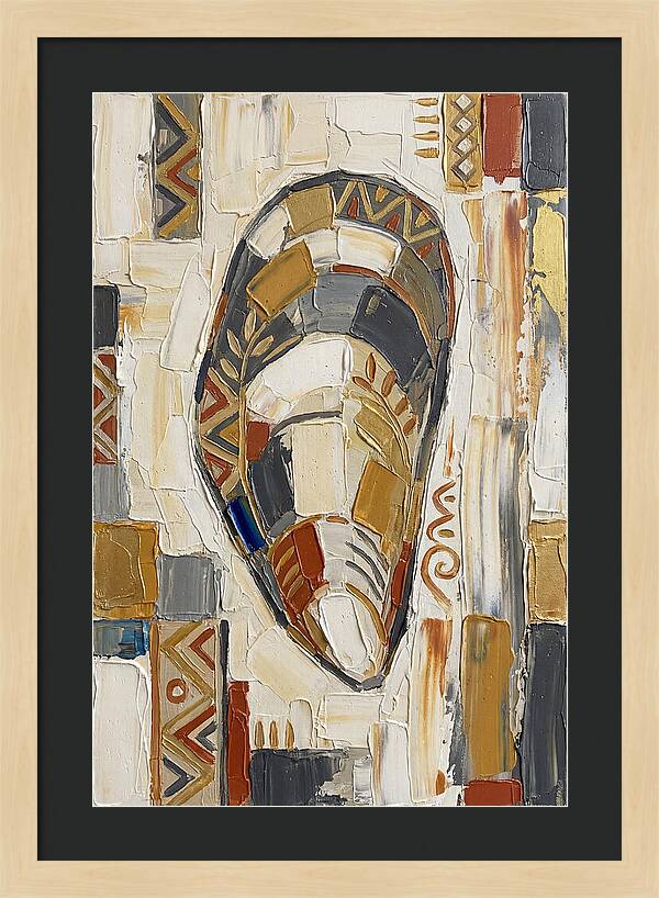 Mussel Shell Mosaic