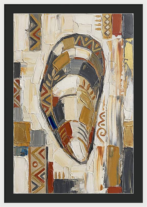 Mussel Shell Mosaic