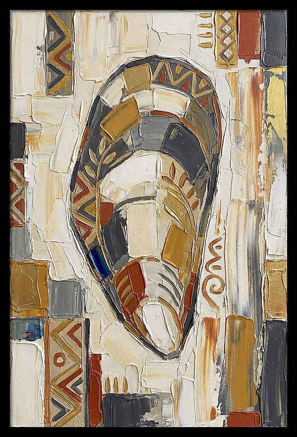 Mussel Shell Mosaic