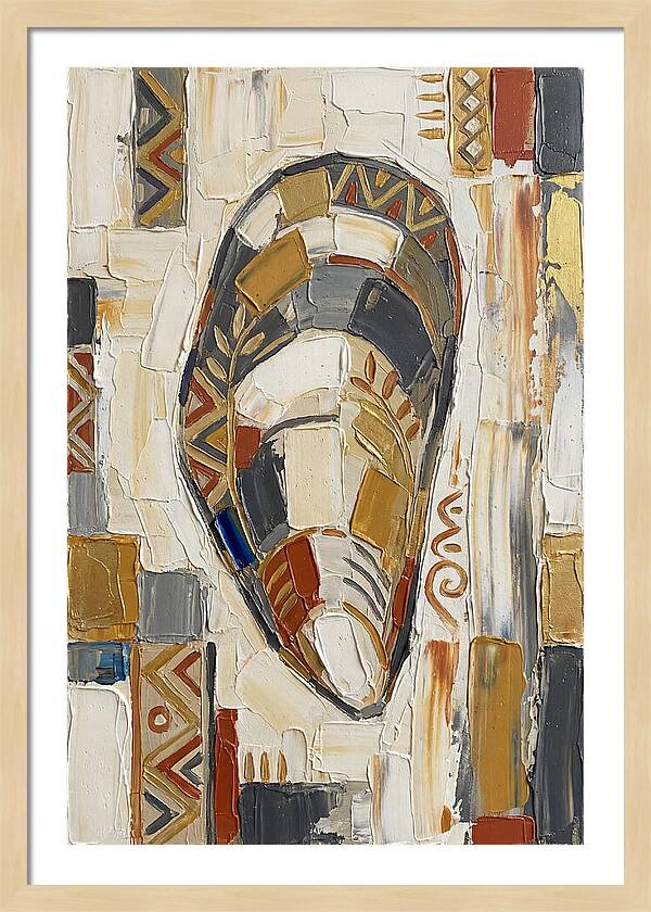 Mussel Shell Mosaic