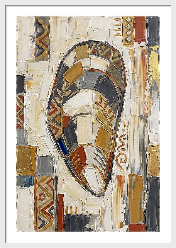 Mussel Shell Mosaic