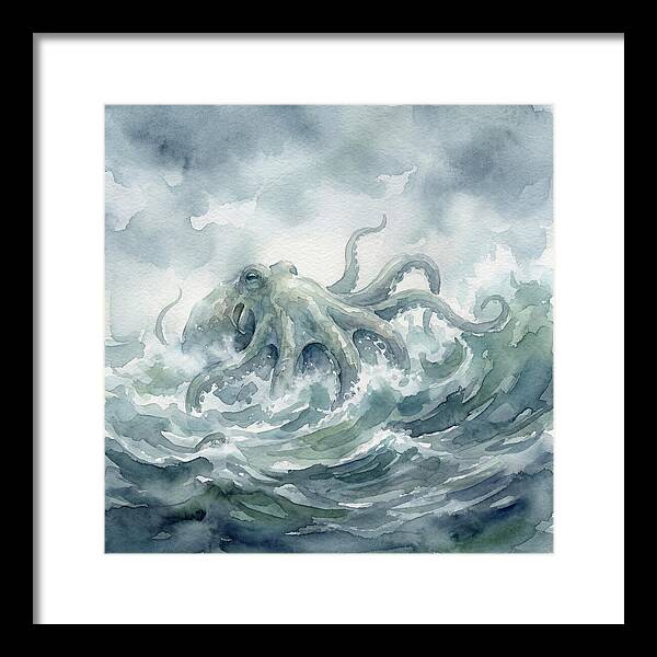 Mysterious Kraken Rising From Below