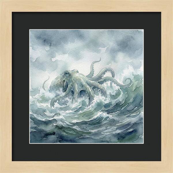 Mysterious Kraken Rising From Below
