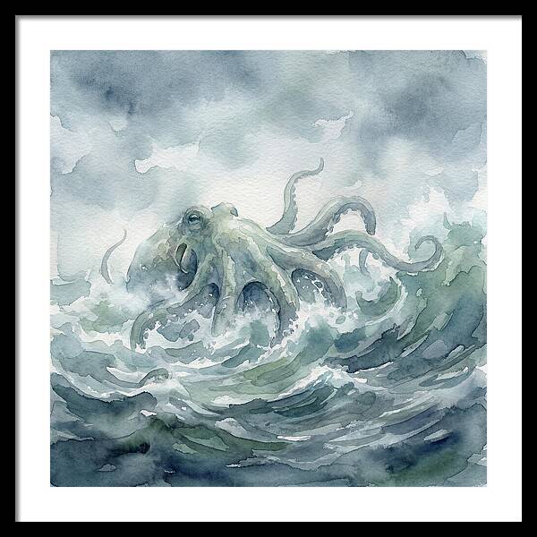 Mysterious Kraken Rising From Below