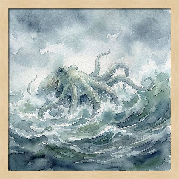 Mysterious Kraken Rising From Below