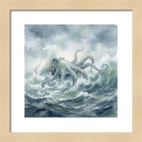 Mysterious Kraken Rising From Below