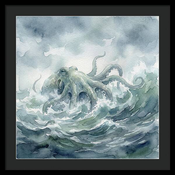 Mysterious Kraken Rising From Below