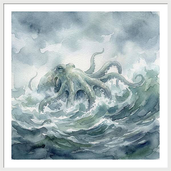 Mysterious Kraken Rising From Below