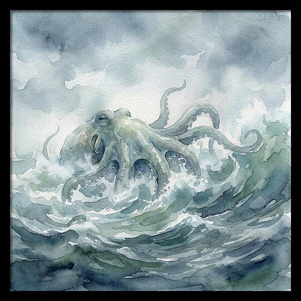 Mysterious Kraken Rising From Below