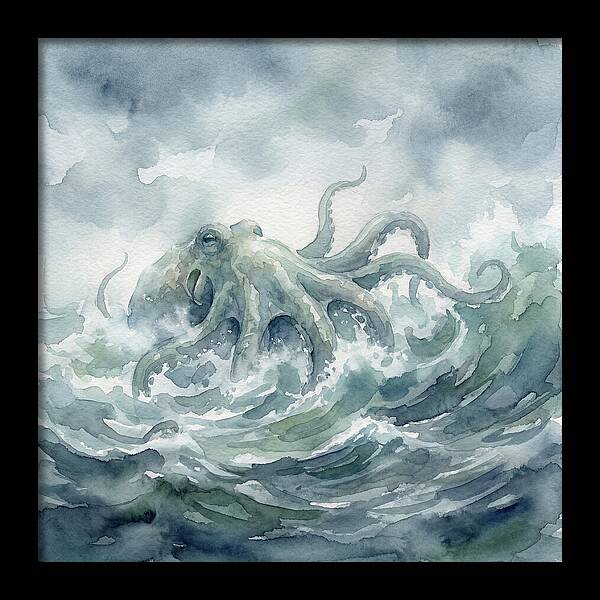 Mysterious Kraken Rising From Below