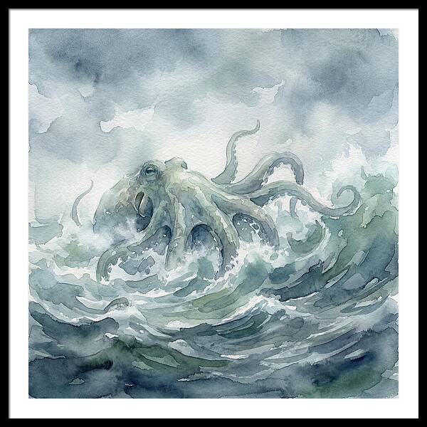 Mysterious Kraken Rising From Below