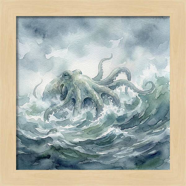 Mysterious Kraken Rising From Below