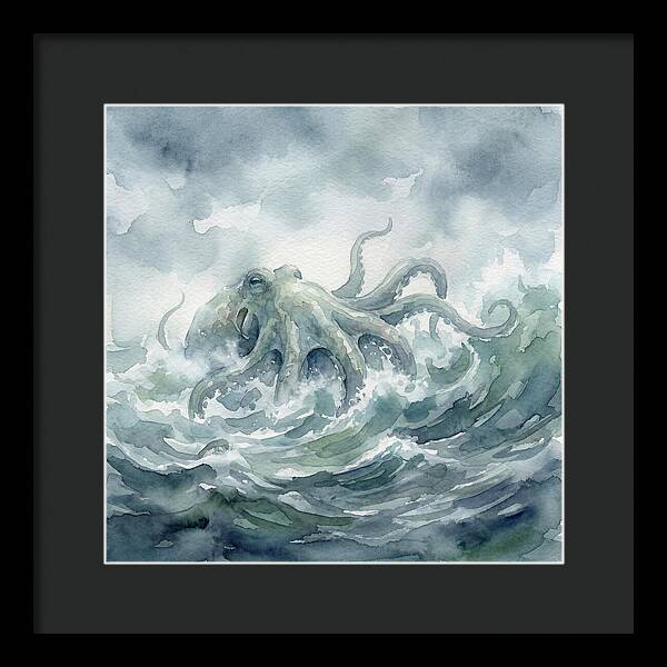 Mysterious Kraken Rising From Below