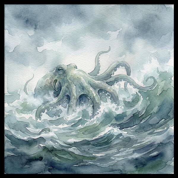 Mysterious Kraken Rising From Below