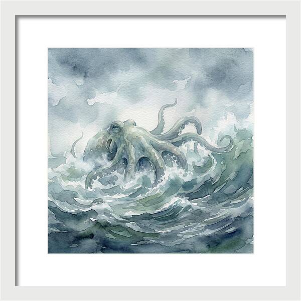 Mysterious Kraken Rising From Below