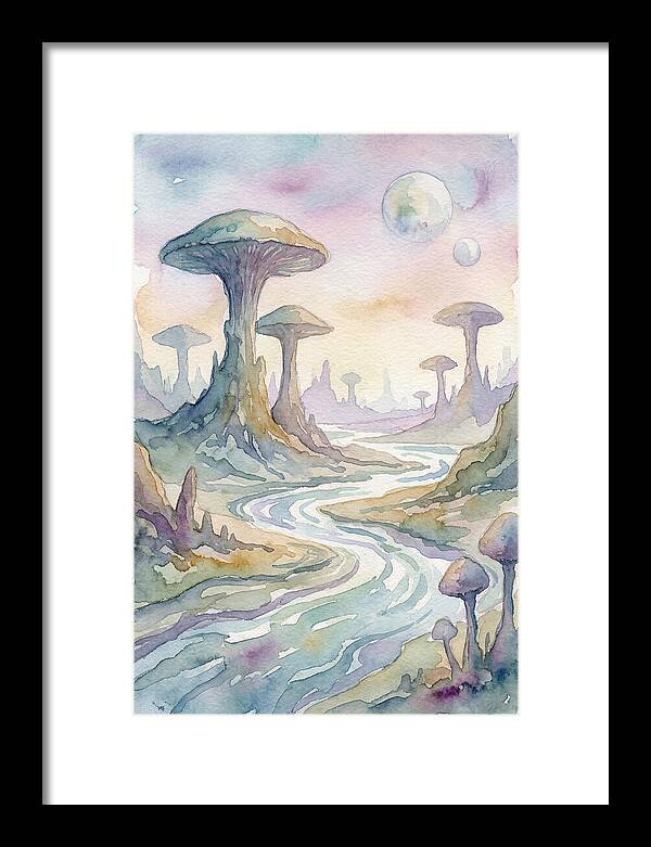 Mysterious Planet Landscape