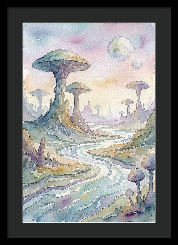 Mysterious Planet Landscape