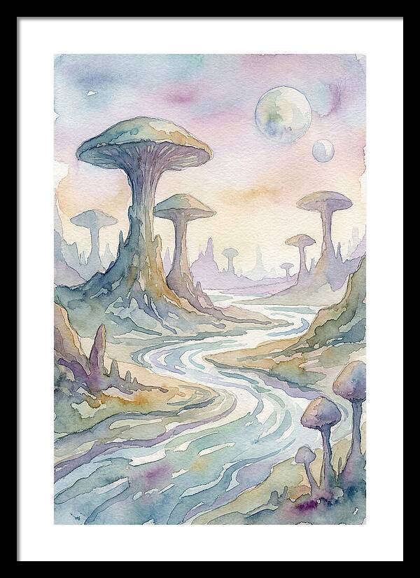 Mysterious Planet Landscape