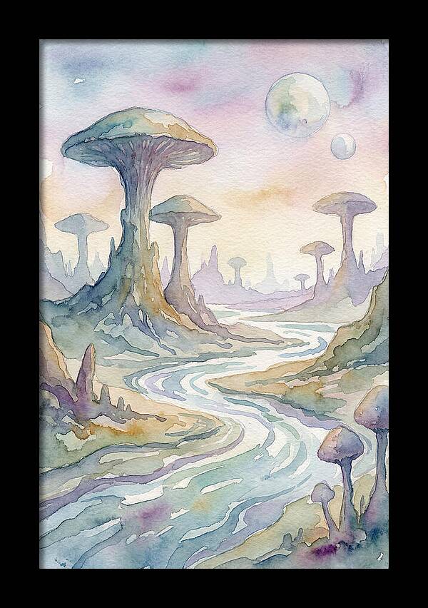 Mysterious Planet Landscape