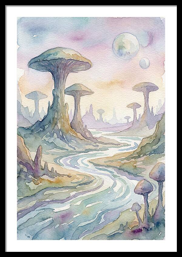Mysterious Planet Landscape