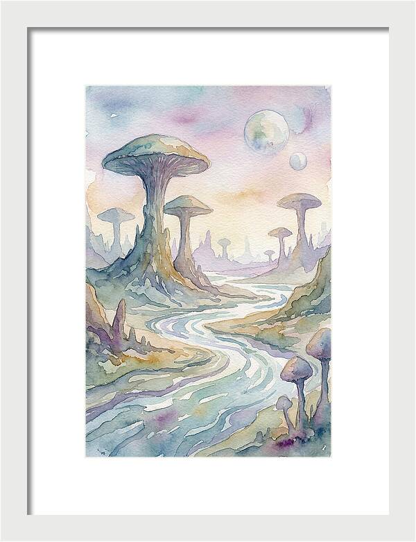 Mysterious Planet Landscape