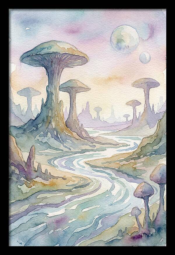 Mysterious Planet Landscape
