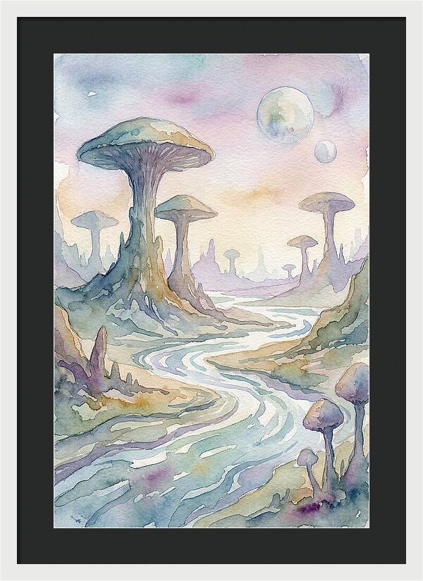 Mysterious Planet Landscape