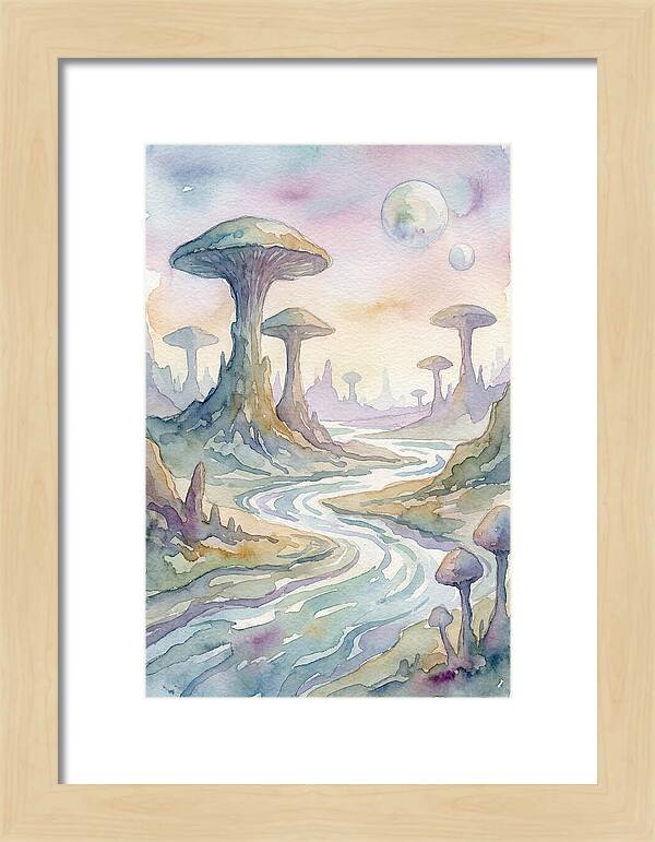 Mysterious Planet Landscape